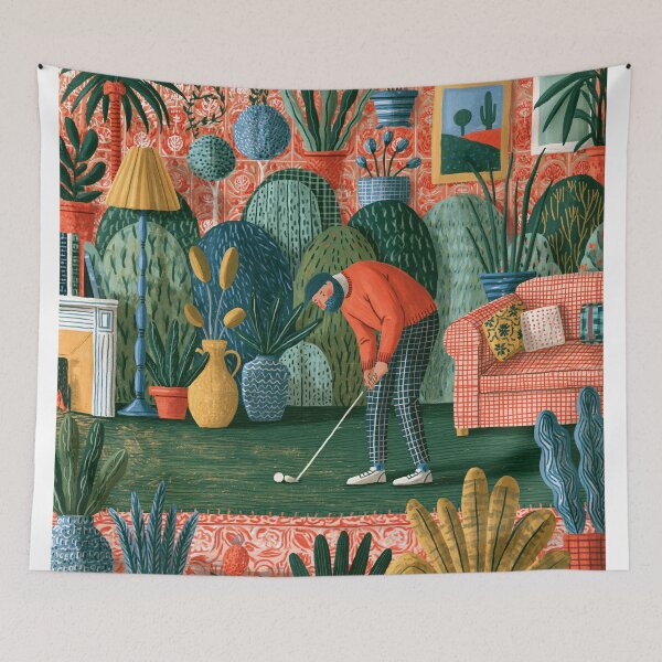 Item preview, Indoor Golf: Playing in a Botanical Living Room designed and sold by lautir.