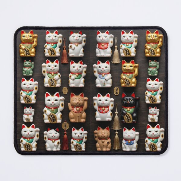 Item preview, Colorful cat pattern designed and sold by snoWorkshop.