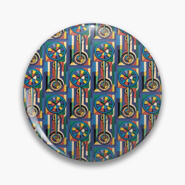Item preview,  Geometric clock designed and sold by MagelliShop.