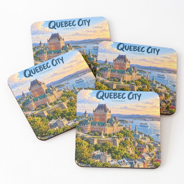 Item preview, Quebec City Painterly Canadian Impression designed and sold by MichaeIRellov.