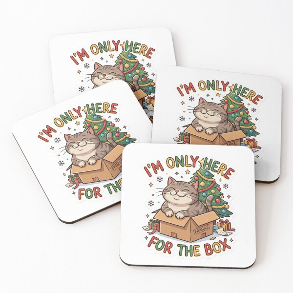 Item preview, Christmas Cat - Funny Box designed and sold by Simplybe1.