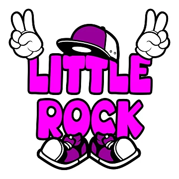Artwork thumbnail, LITTLE ROCK Graffiti Retro Lettering by NFTWords