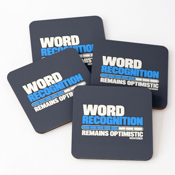 Item preview, Word Recognition Remains Optimistic | Audiology Humor designed and sold by FashCode.