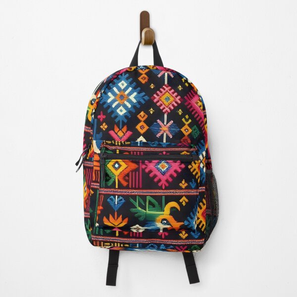 Item preview, Vibrant Guatemalan Textile Pattern Traditional Folk Art designed and sold by Sybille-Yates.
