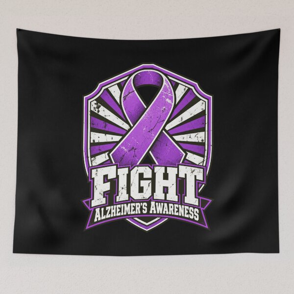 Item preview, Fight Alzheimer's Awareness Supporter Family Caregiver Advocacy designed and sold by FolkGraphics.