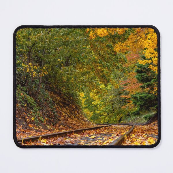 Item preview, Autumn Rails Through Gold designed and sold by RockitBaby.