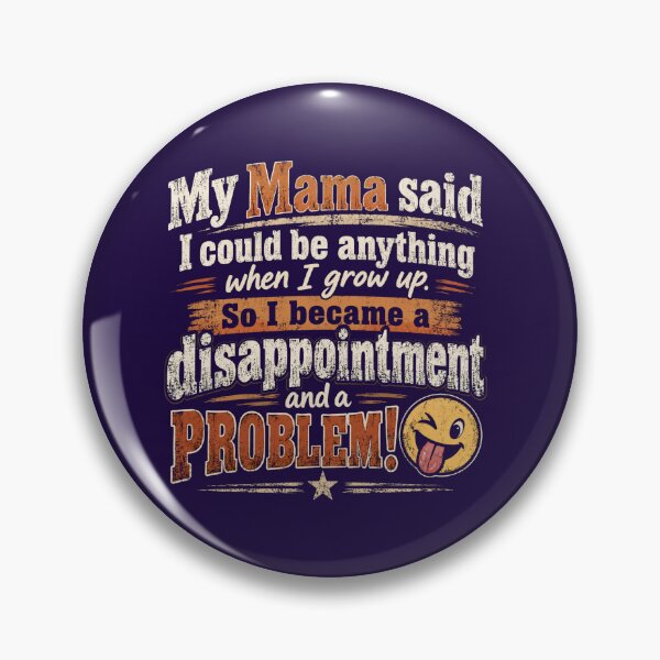 Item preview, A Disappointment & A Problem designed and sold by JoezPlace.