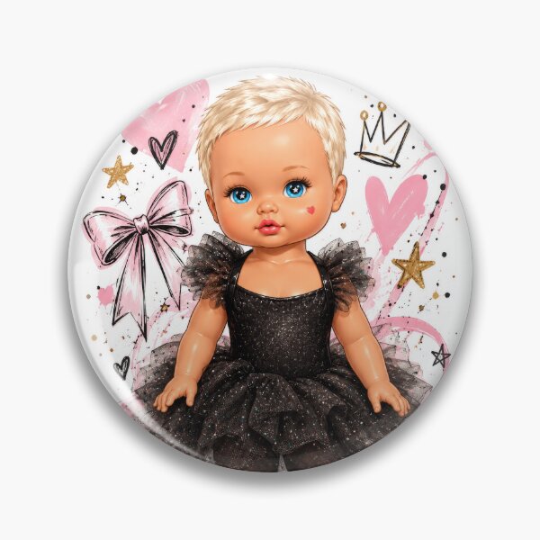 Item preview, Lil Miss Ballerina dark sparkle dress fanart designed and sold by LLSwiss.