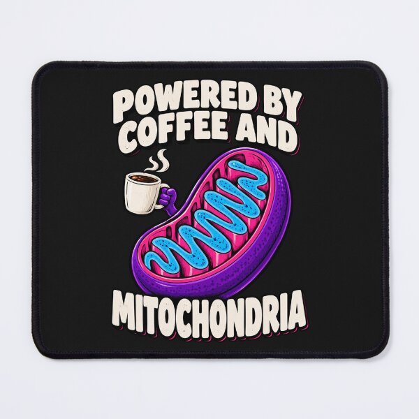 Item preview, Powered By Coffee And Mitochondria designed and sold by Castielalger.