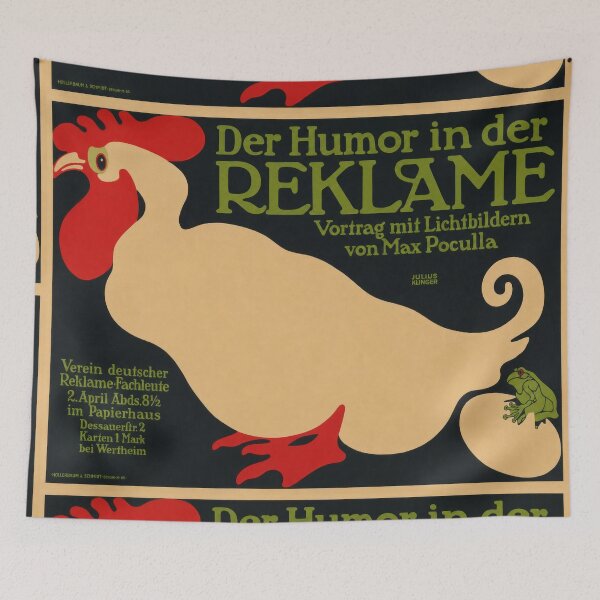 Item preview, Der Humor In Reklame 1909 designed and sold by artofuniverse.