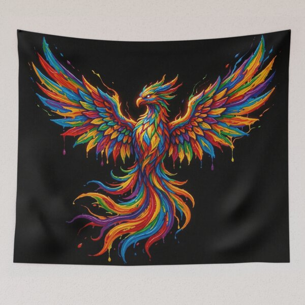 Item preview, Rainbow Phoenix Rising designed and sold by FotoworldEdel.