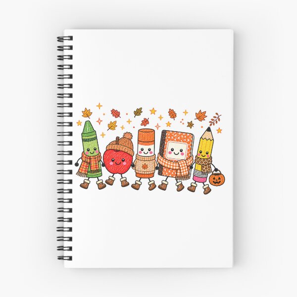 Item preview, Cute Autumn Teacher School Supplies Doodle designed and sold by MelBarrerahh.