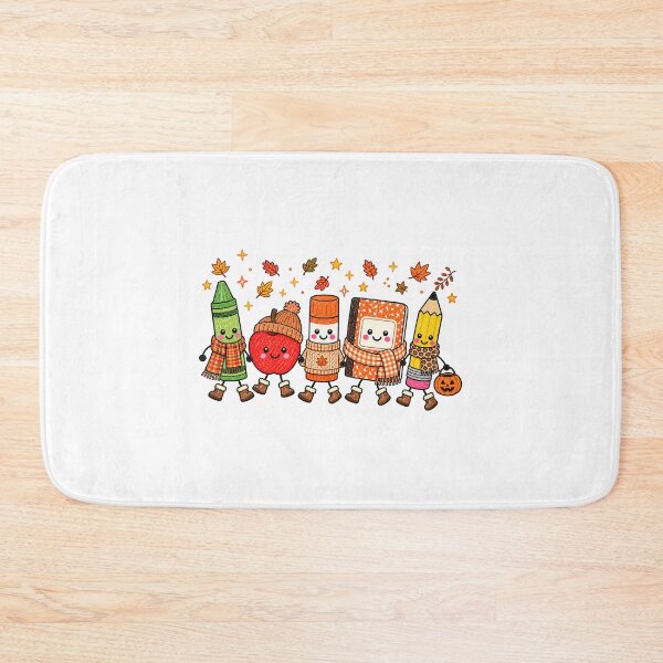 Item preview, Cute Autumn Teacher School Supplies Doodle designed and sold by MelBarrerahh.