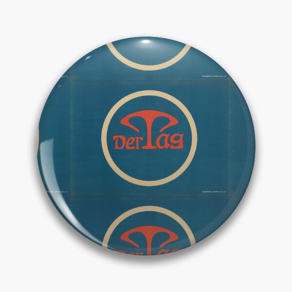 Item preview, Der Tag Berlin Newspaper Emblem 1910s designed and sold by artofuniverse.