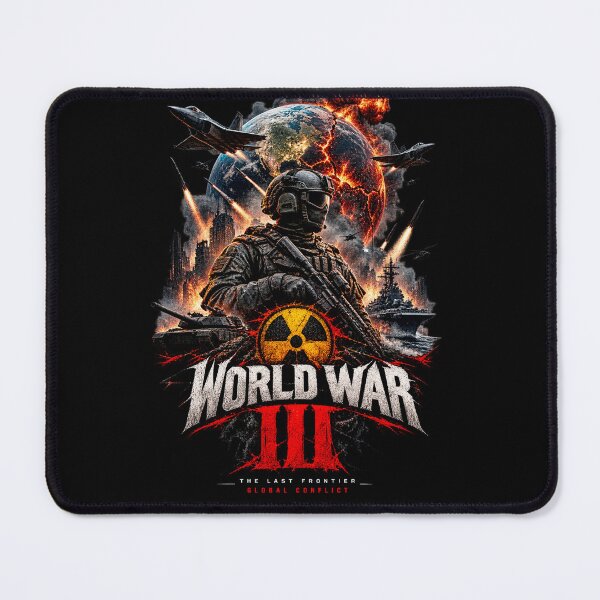 Item preview, WORLD WAR III - THE LAST FRONTIER designed and sold by okiiskandarart.