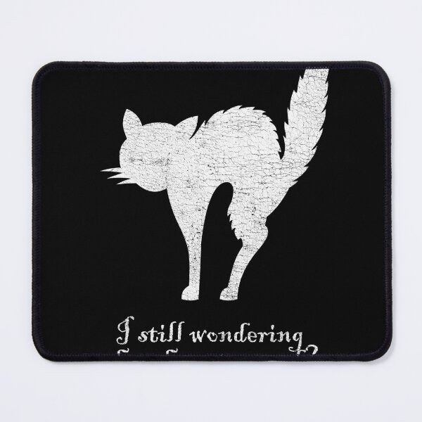 Item preview, funny-silhoutte-cat-got-scared-t-shirt designed and sold by Print_This_Out.