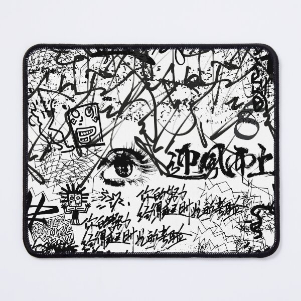Item preview, Black Graffiti Art designed and sold by Swooncake Press.