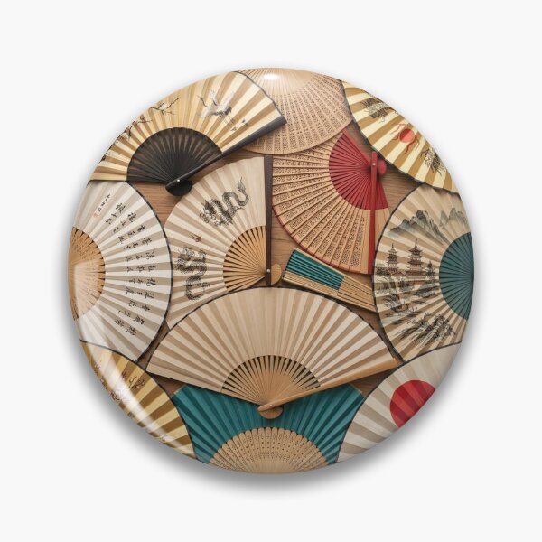 Item preview, Traditional fans designed and sold by snoWorkshop.