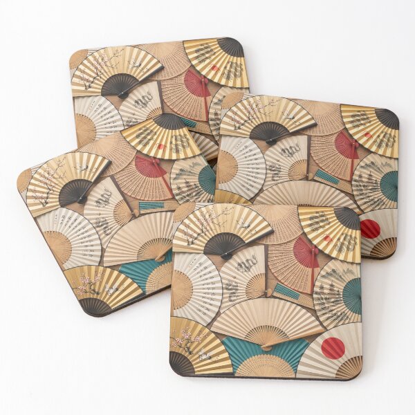 Item preview, Traditional fans designed and sold by snoWorkshop.