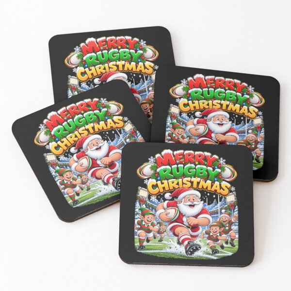 Item preview, MERRY RUGBY CHRISTMAS! designed and sold by signshirtz.