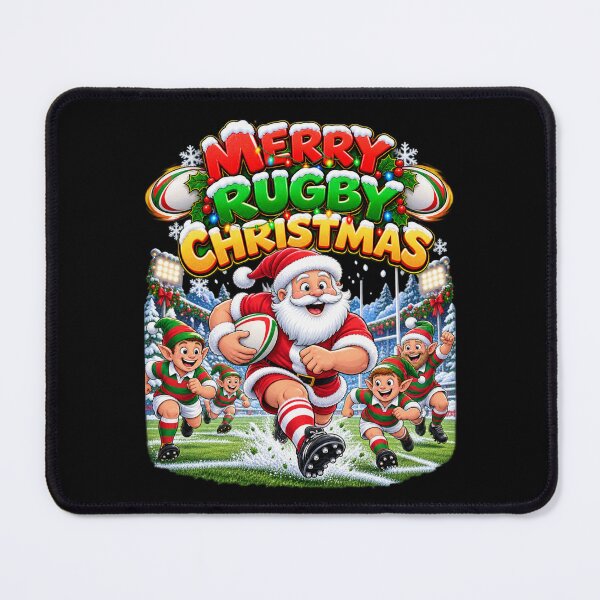 Item preview, MERRY RUGBY CHRISTMAS! designed and sold by signshirtz.