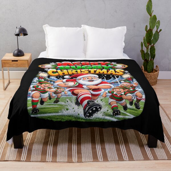 Item preview, MERRY RUGBY CHRISTMAS! designed and sold by signshirtz.