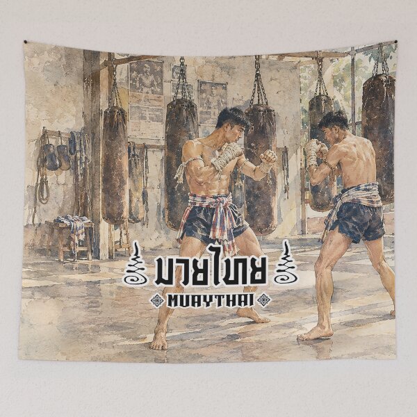 Item preview, The Sanctuary Gym: Muay Thai Kard Chuek (Traditional Thai Boxing)  designed and sold by Vanich-Panich.