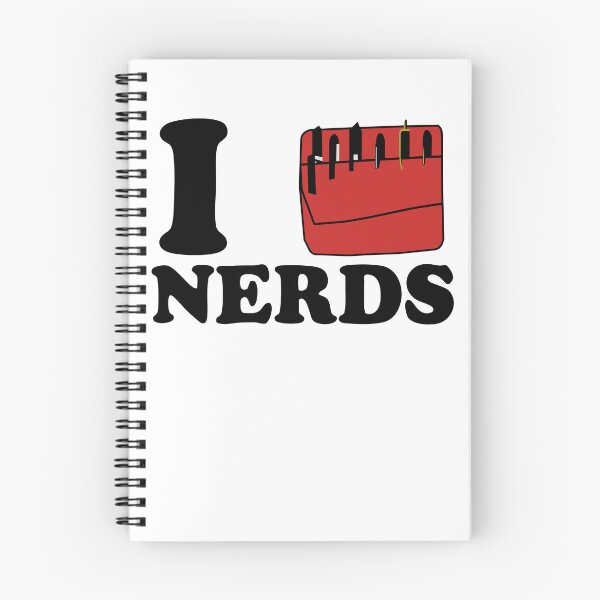 Artikelvorschau, Ich liebe Nerds – Wortspielgrafik für geekige Wissenschaftsfans entworfen und verkauft von RDGNR.