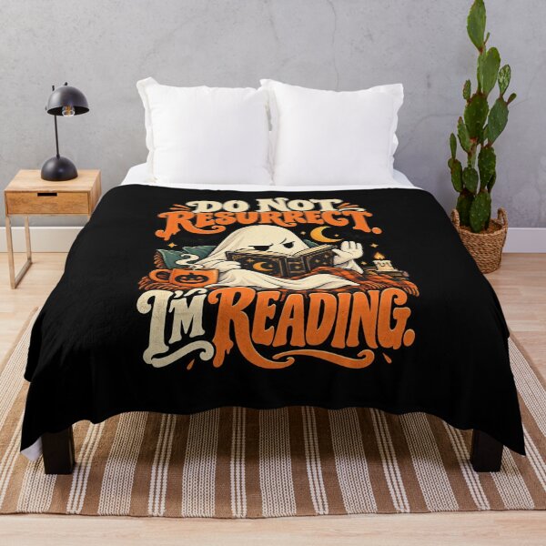 Artikelvorschau, Do Not Resurrect I’m Reading Bookish Ghost Humor entworfen und verkauft von MOTIFOLK.