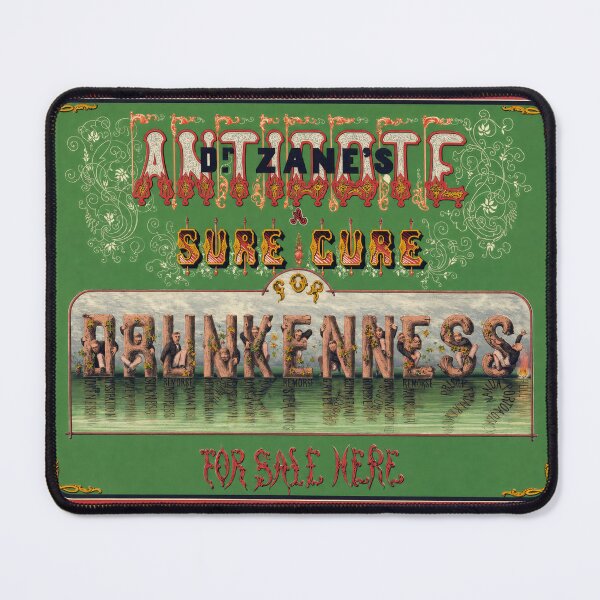 Item preview, Dr Zanes Antidote Drunkenness Cure 1866 designed and sold by artofuniverse.