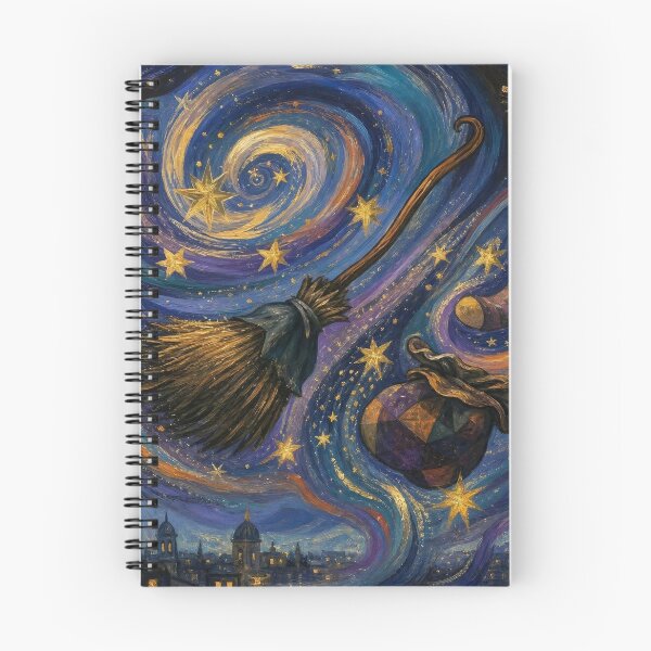 Item preview, Befana’s Midnight Flight designed and sold by Magicifa.