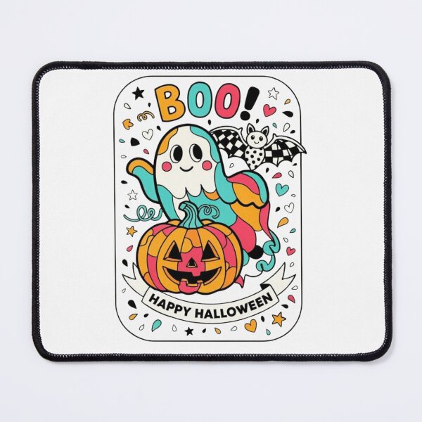Item preview, Pastel Doodle Ghost Boo Happy Halloween,brafdesign designed and sold by Brafdesign.