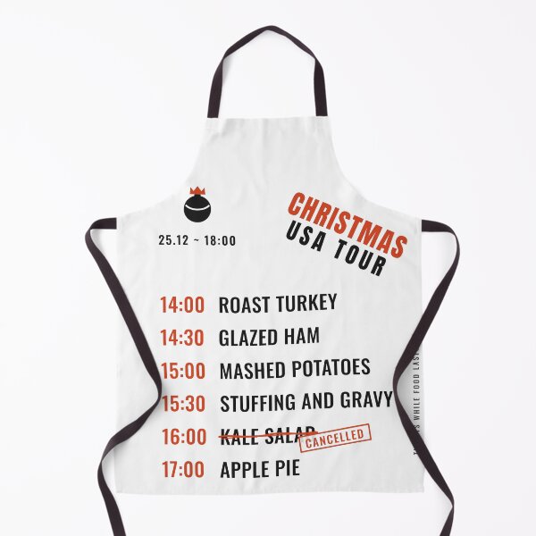 Item preview, Christmas USA Tour: Funny American Christmas Dinner designed and sold by ForgeOvConcepts.