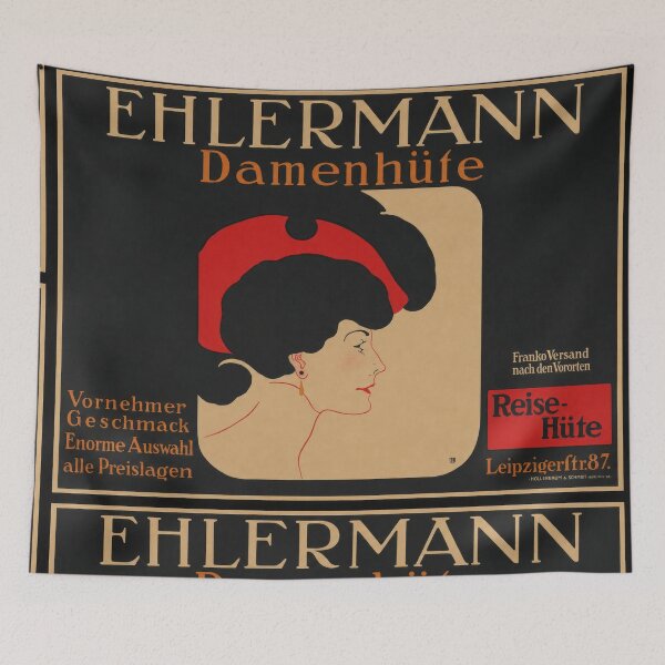 Item preview, Ehlermann Damenhute Berlin Millinery designed and sold by artofuniverse.