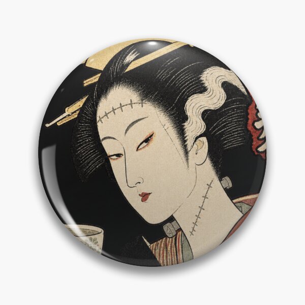 Artikelvorschau, Geisha Stitched Bride Japanese Horror Art entworfen und verkauft von BRTHRCNK01.