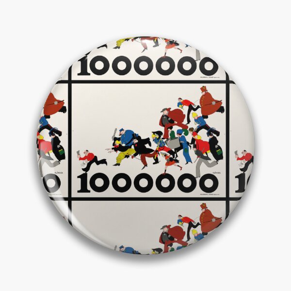 Item preview, Eine Million Crowd Julius Klinger designed and sold by artofuniverse.