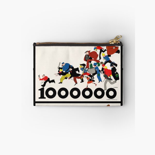 Item preview, Eine Million Crowd Julius Klinger designed and sold by artofuniverse.