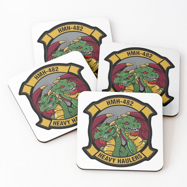 Item preview, USMC HMH-482 "Heavy Haulers" Squadron Patch designed and sold by CharlieDesings.