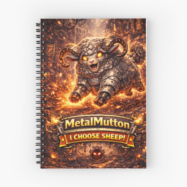 Item preview, Metal Mutton | PokeSheep Sheepism Parody designed and sold by Thpoar.