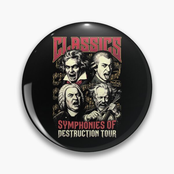 Artikelvorschau, Klassische Musikkomponisten, Heavy-Metal-Band, Klassik-Tour entworfen und verkauft von GrandeDuc.