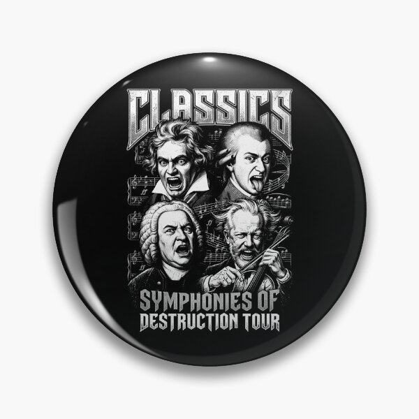 Artikelvorschau, Klassische Musikkomponisten, Heavy-Metal-Band, Klassik-Tour entworfen und verkauft von GrandeDuc.