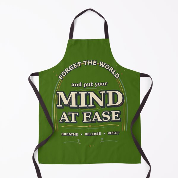 Item preview, Forget The World Mind At Ease Sticker, Retro Rainbow Calm Quote Gift designed and sold by HoMya.