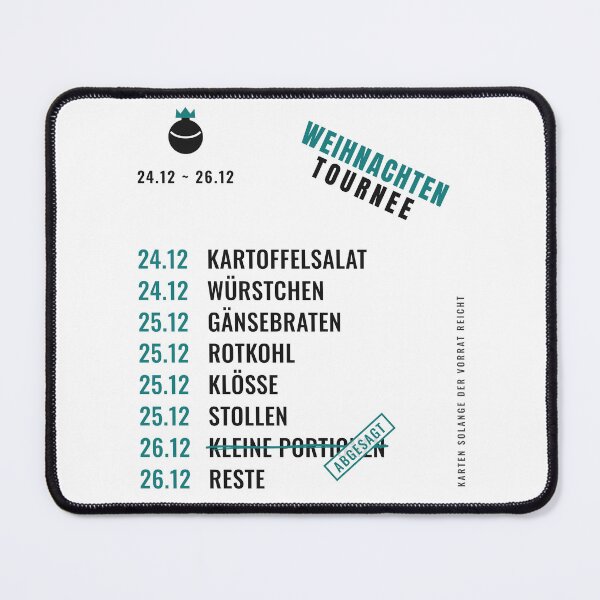 Item preview, Weihnachten Tournee: Funny German Christmas Dinner designed and sold by ForgeOvConcepts.