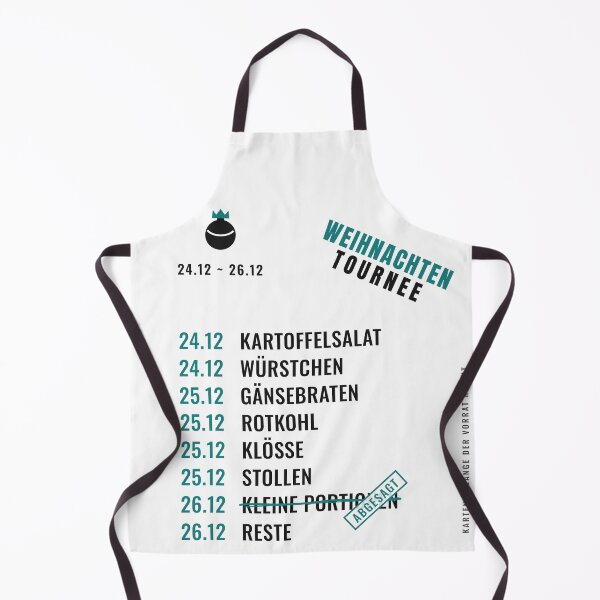 Item preview, Weihnachten Tournee: Funny German Christmas Dinner designed and sold by ForgeOvConcepts.