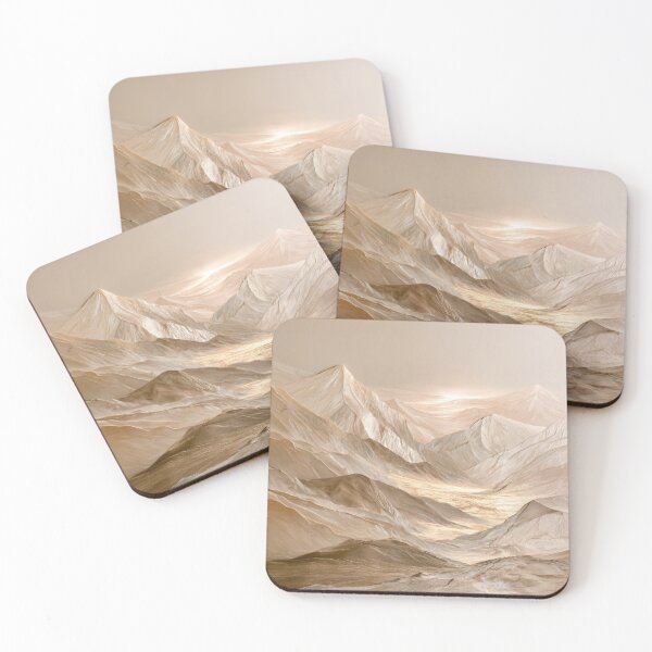 Item preview, Golden Mountain Range at Sunrise designed and sold by MargaretWiktor.