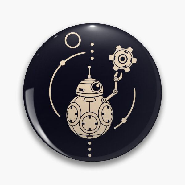 Item preview, Little Droid Orbital Geometry Line Illustration designed and sold by agearb.