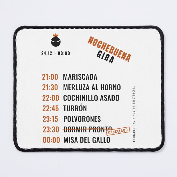 Item preview, Nochebuena Gira: Funny Spanish Christmas Eve Dinner designed and sold by ForgeOvConcepts.