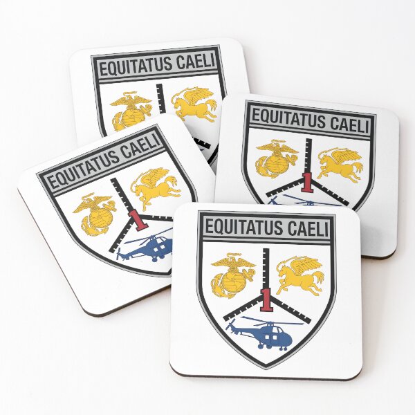Item preview, USMC HMM-161 "First Grim Reapers" / "Greyhawks" Equitatus Caeli Squadron Patch designed and sold by CharlieDesings.