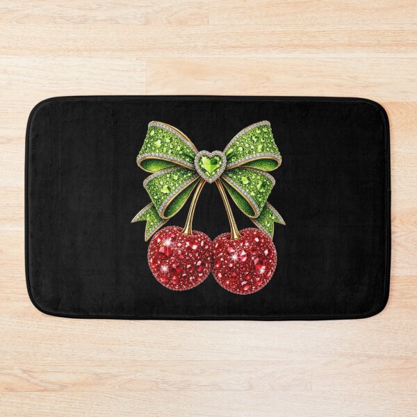 Item preview, Glam Sparkly Rhinestone Cherries designed and sold by SeasonalChic.