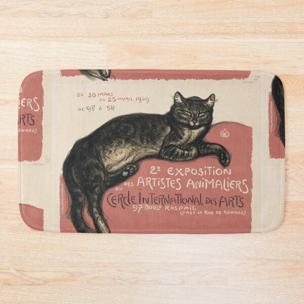 Item preview, Steinlen Cat Cercle International 1909 designed and sold by artofuniverse.